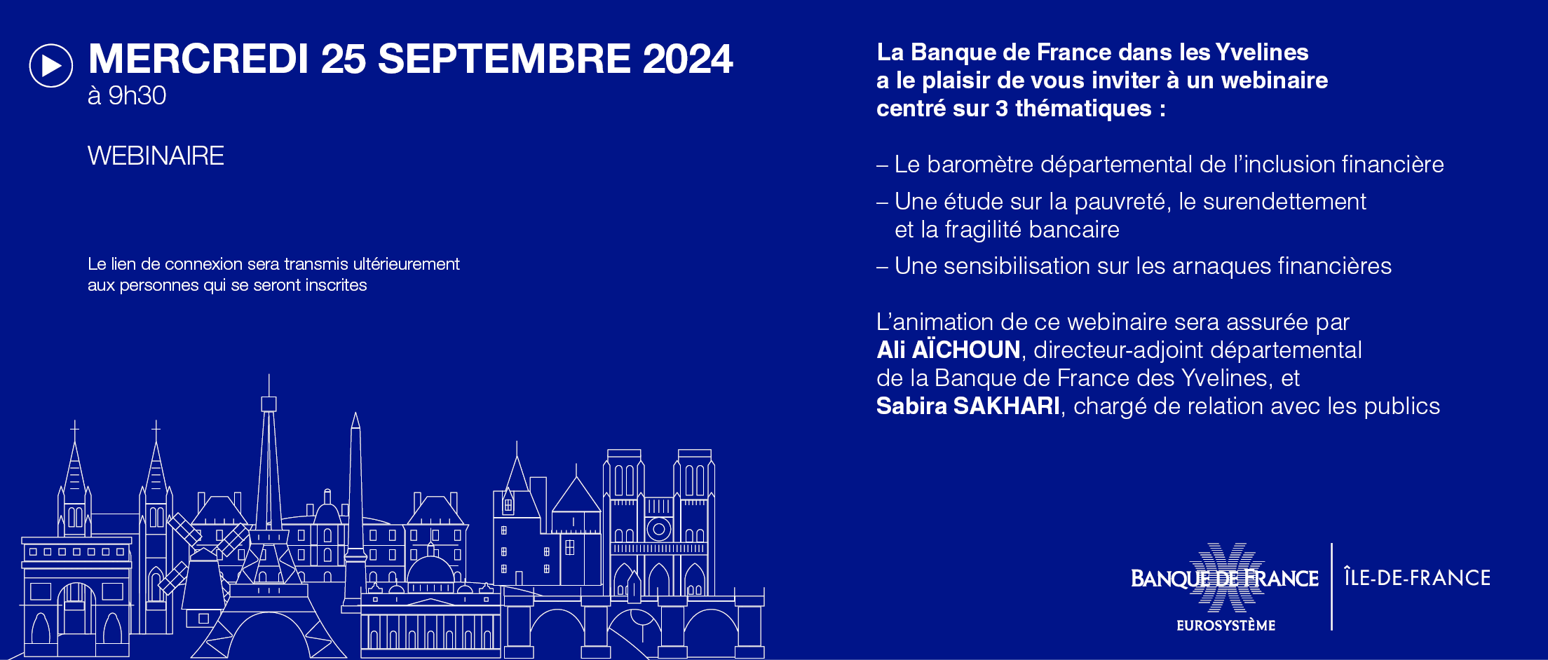 Webinaire à destination des travailleurs sociaux - Yvelines - 25/09/2024 - 9h30