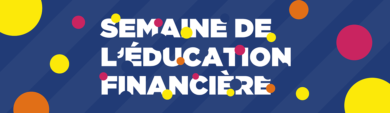 Logo de la semaine de l'éducation financière