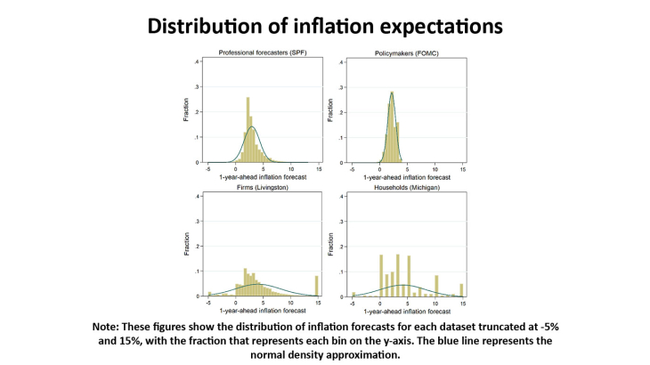 Distribution of inflation expectations