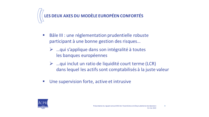 Les deux axes du modèle européen confortés