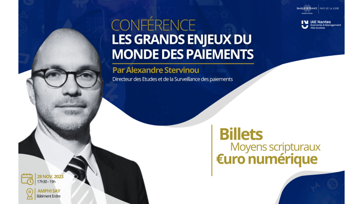 Conférence économique : les grands enjeux du monde des paiements