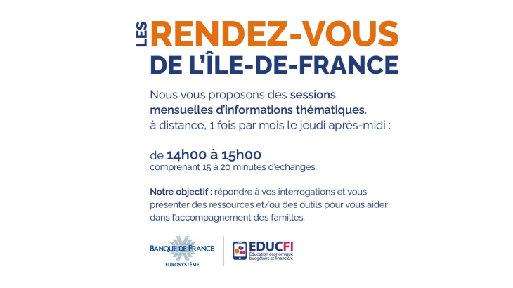 Invitation Les Rendez-vous de l’Île de France - Sessions de rattrapage