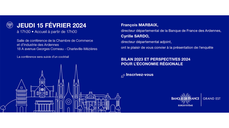 Jeudi 15 février 2024 à 17h00 à Charleville-Mézières