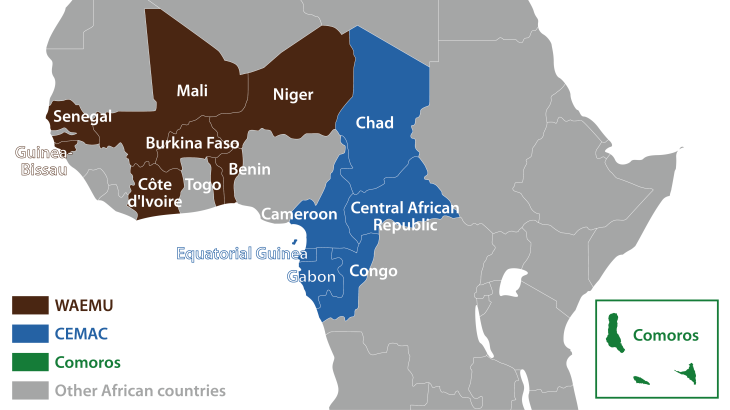 Africa-France monetary cooperation