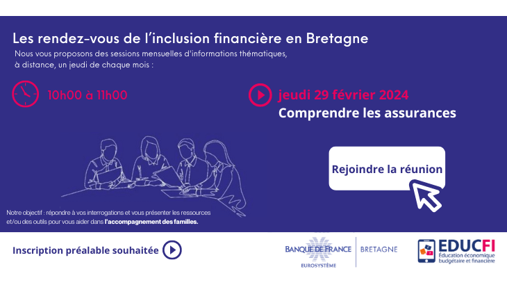 Les rendez-vous de l’inclusion financière : comprendre les assurances
