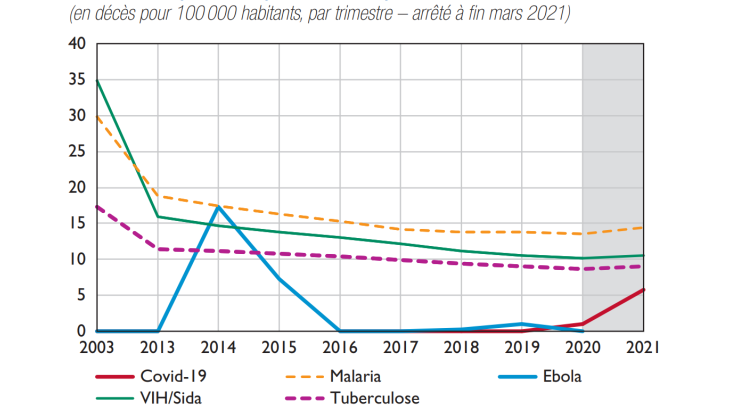 Fardeau épidémique en Afrique subsaharienne