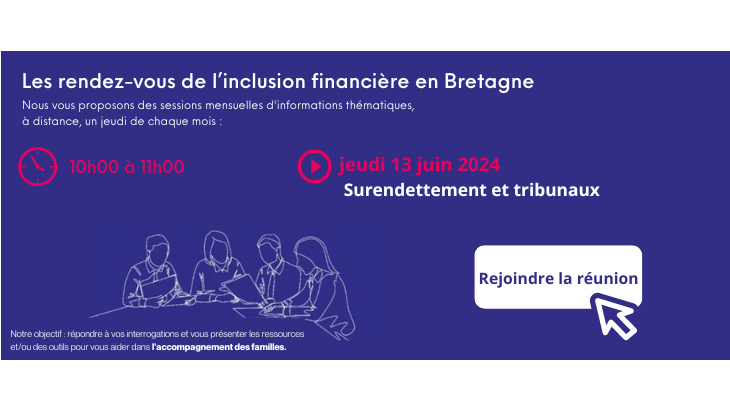 Les rendez-vous de l’inclusion financière : Surendettement et tribunaux