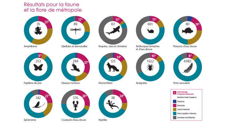 Résultats pour la faune et la flore de métropole