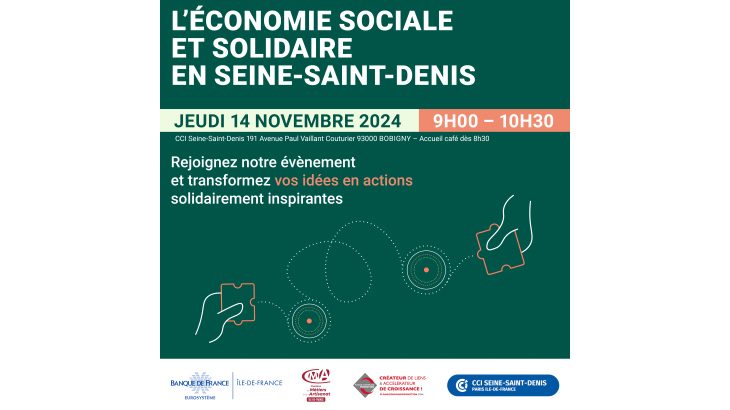 Invitation - L’Économie Sociale et Solidaire en Seine-Saint-Denis