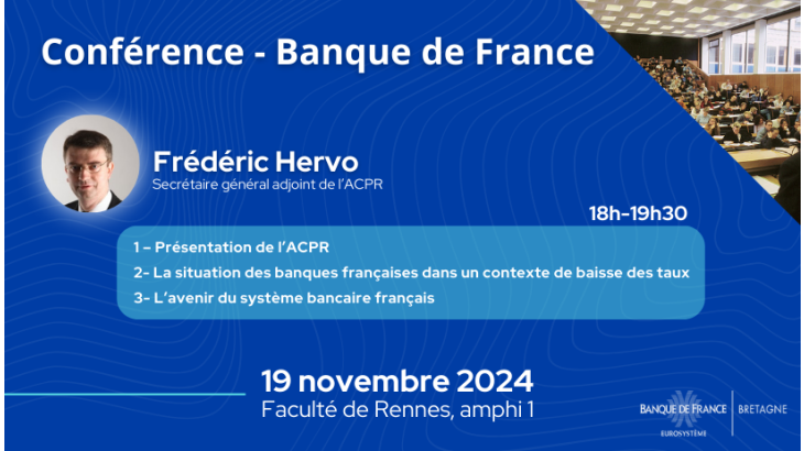 Conférence – Banque de France