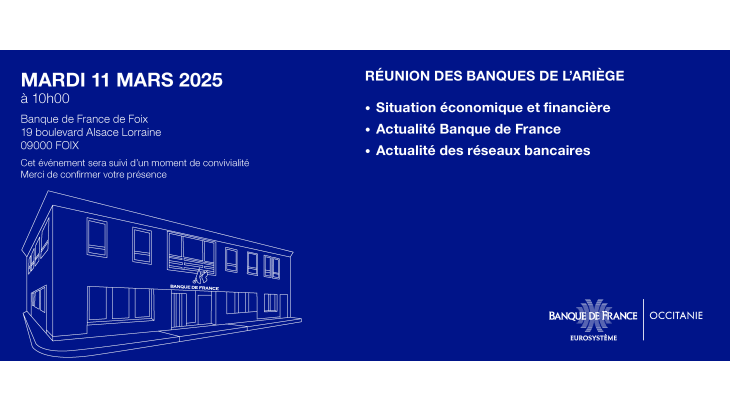 825097 Invitation reunion banquiers Foix