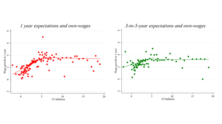 Figure 1. – Price and Wage Inflation Correlations