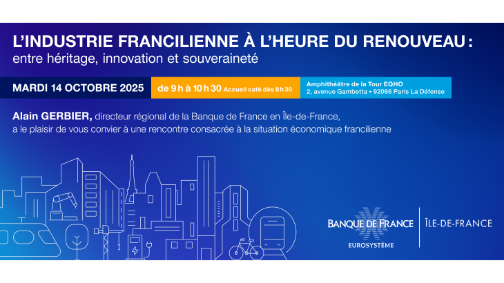 Invitation - évènement industrie francilienne 