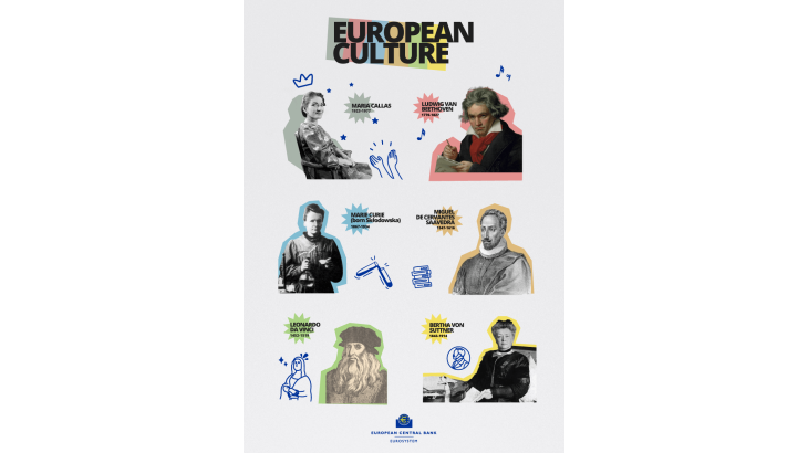 artistes pour les billets en euros