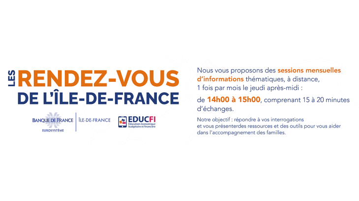 LEs rendez-vous en Île de France le jeudi après-midi de 14h00 à 15h00