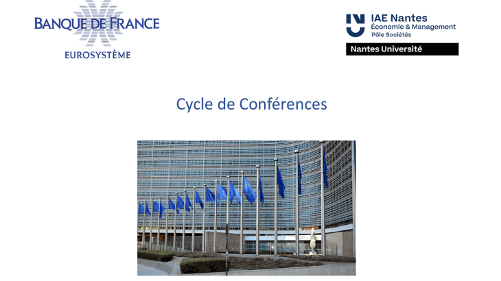 Cycle de conférences Banque de France - IAE Nantes