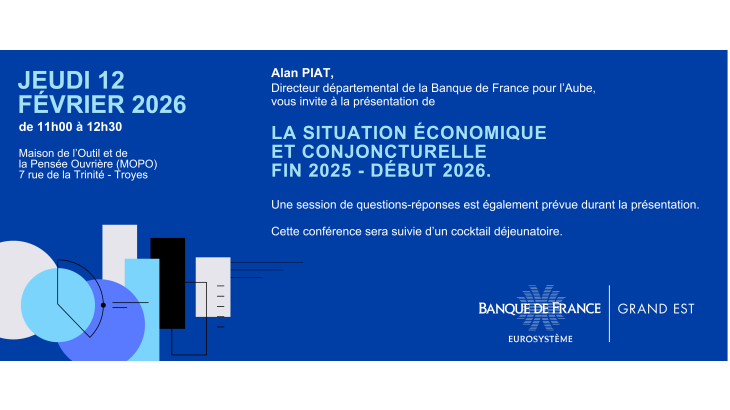 Visuel - Les rendez-vous de la conjoncture économique (Troyes)
