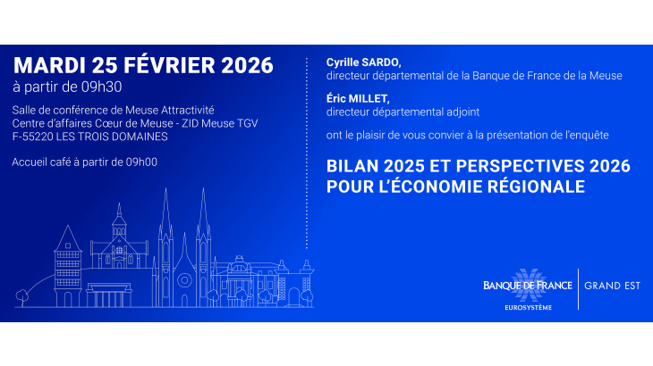 Bilan 2025 et perspectives 2026 pour l'économie régionale - Bar-le-Duc 2026