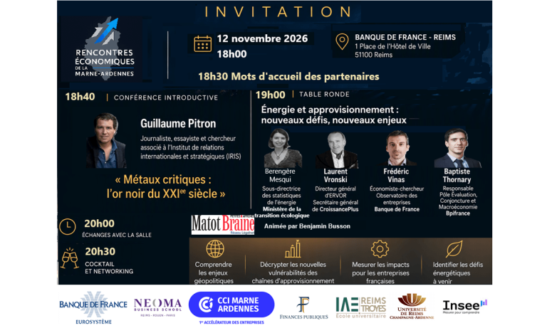 Conférence économique « Énergie et approvisionnement : nouveaux défis, nouveaux enjeux »