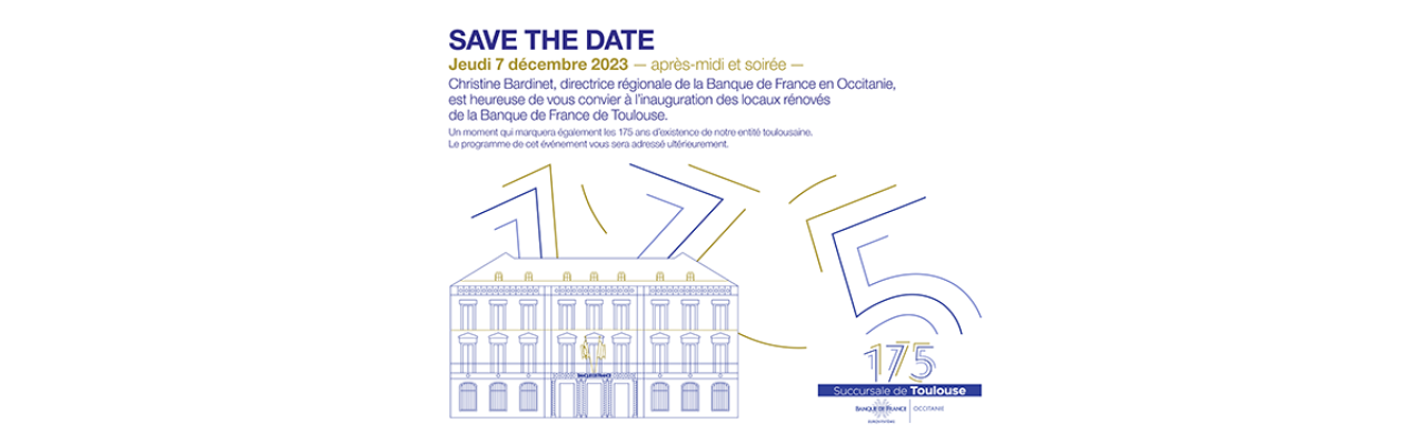 Invitation 175 ans de Toulouse