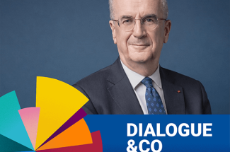 Dialogue and co avec la photo du gouverneur