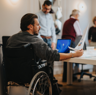 Image travailleur handicapé