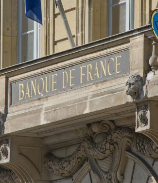 Fronton du 39 rue Croix-des-petits-champs. Crédit:  Banque de France - Philippe Jolivel