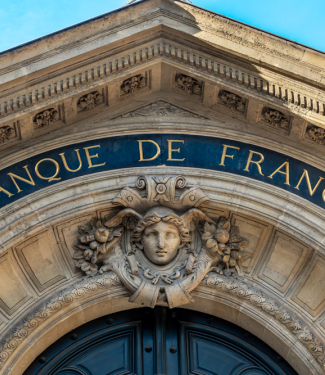 Banque de France : façade du Siège