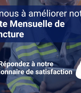questionnaire de satisfaction de l'enquête mensuelle de conjoncture