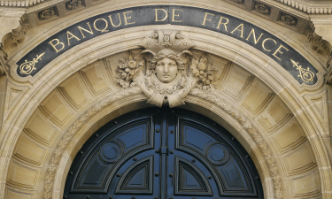 Siège - Façade rue de la Vrillière - Fronton