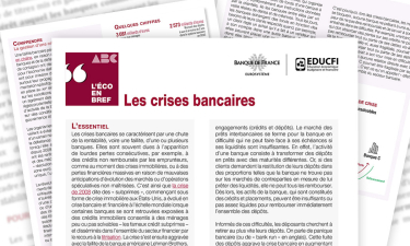 Les crises bancaires