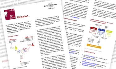 Mot de l'actu - Titrisation