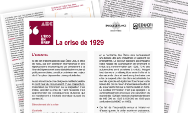Visuel EEB - La crise de 1929