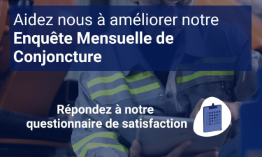 questionnaire de satisfaction de l'enquête mensuelle de conjoncture