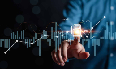 histogramme courbe du cours de l'essence