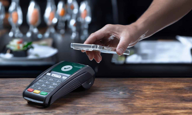 téléphone sur un tpe